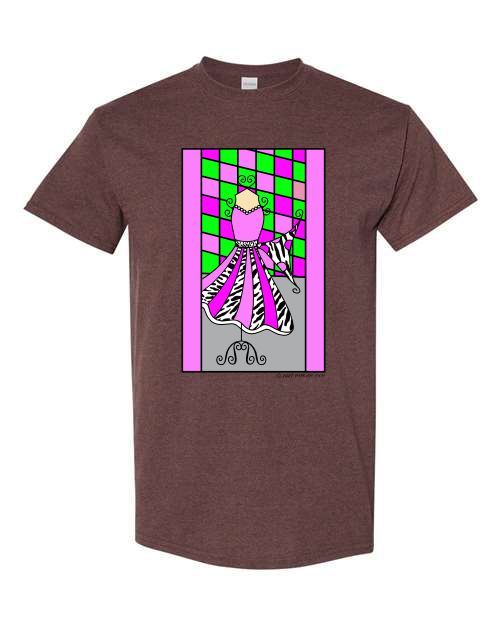 Dress to Impress, Form or Fashion Graphic T-shirt, short sleeve,