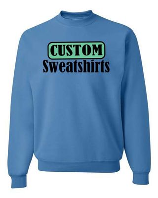 Custom Sweatshirts Bulk Price with your logo Sweatshirts Size S-2x, Crewneck, 50/50, Buy more Save more,