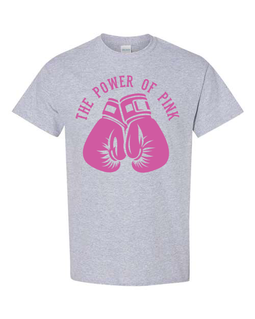 The Power of Pink, Breast Cancer Awareness, Graphic t-shirt, Crew neck, shirt, Graphic tee, Unisex