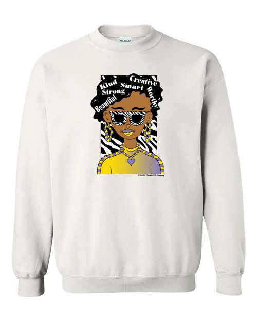 Know your worth, You are worth it girl graphic apparel for Ladies & girls