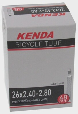 26 X 2.40/2.80&#39;&#39; (58/71-559) REMOVABLE VALVE P/V 48MM THREADED TUBE