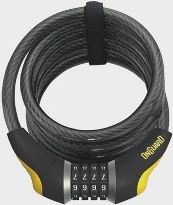 DOBERMAN CABLE W/RESET LOCK 12mm x 6&#39;