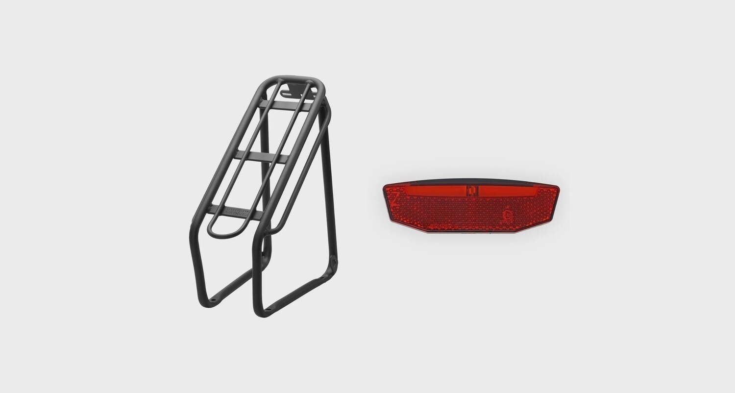 Peak T5/T7 Rear Rack + Rear Light