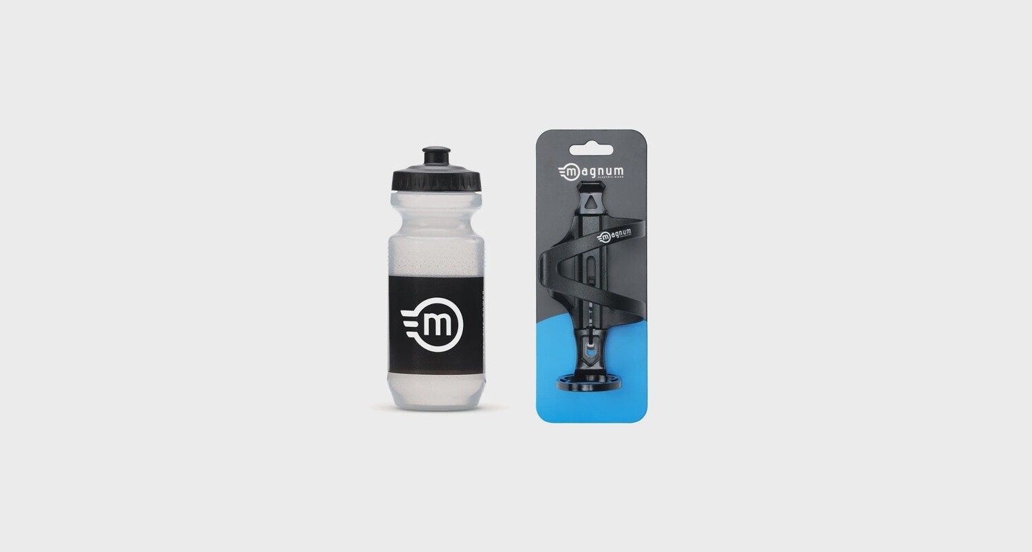 Magnum Water Bottle + Cage Bundle