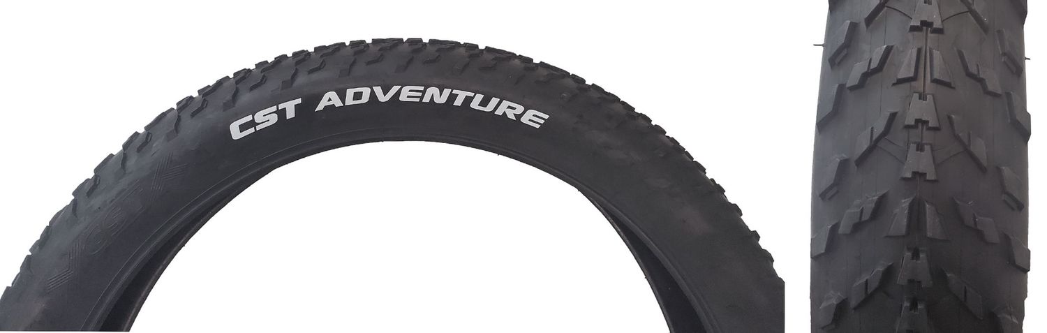 20x4 CST ADVENTURE KNOBBY TIRE BK/WIRE