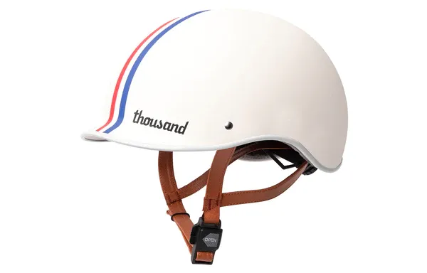 THOUSAND - HERITAGE 2.0 SKATE AND BIKE HELMET - SPEEDWAY CREME, Size: Small
