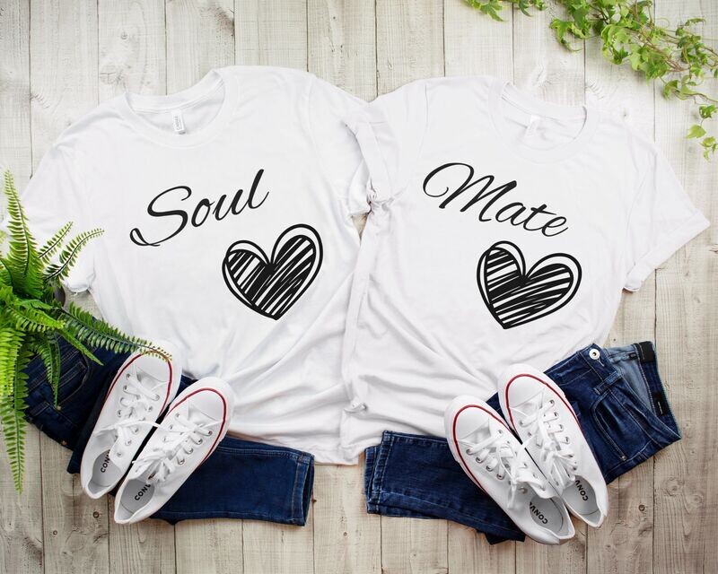 Soulmate couple t-shirts