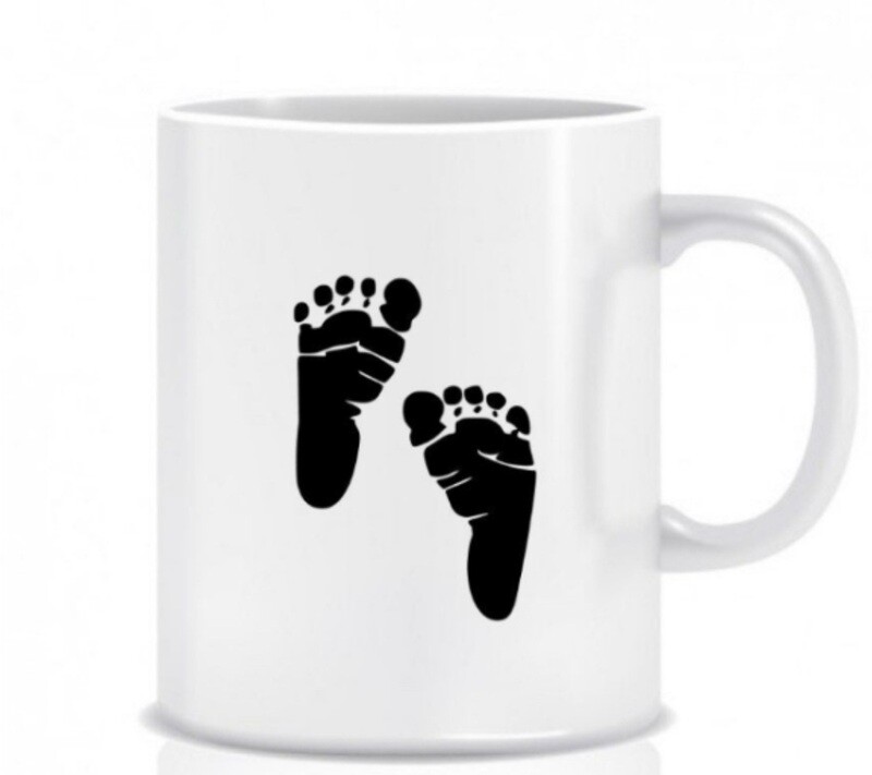 Baby Footprint Mug