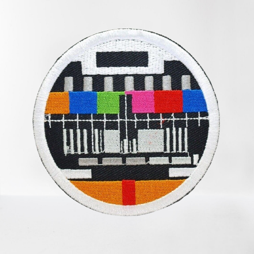 Lost TV Signal Embroidered Patch | Iron-On and Sew-On | Order Now!