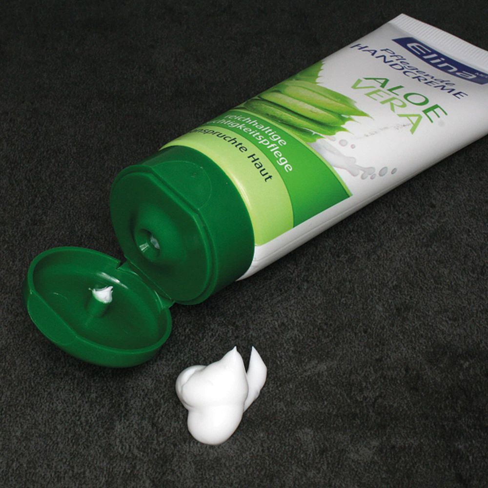 Karton Aloe Vera Handcreme 75ml in Tube