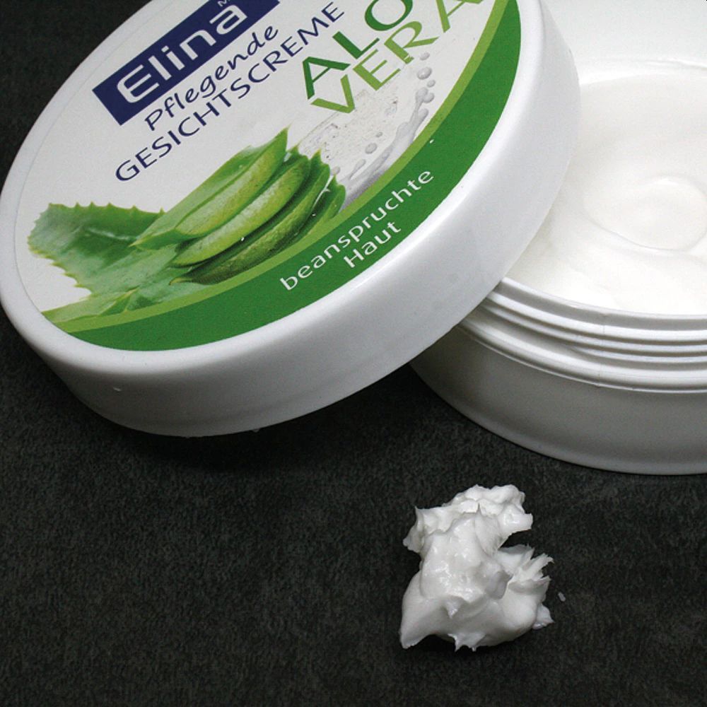Karton Aloe Vera Gesichtscreme 75ml in Dose
