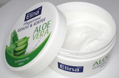 Karton Aloe Vera Pflegecreme 150ml in Dose