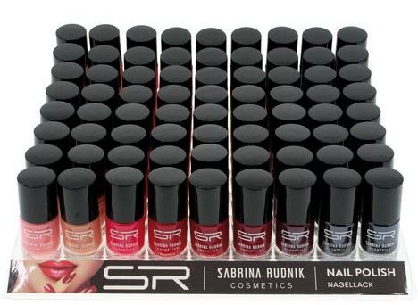 Karton Nagellack Sabrina Rot-Töne