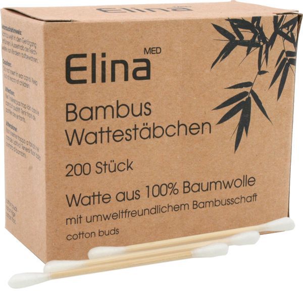 Wattestäbchen 200er Bambus