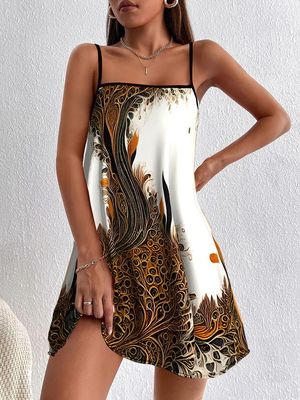 Schleifkleid mit Blumenmuster - DP1192866