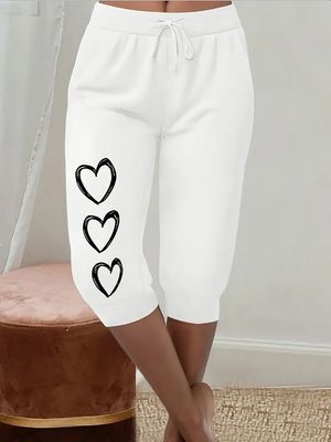 Damen-Dreiviertel-Hose Größe M - QY875373