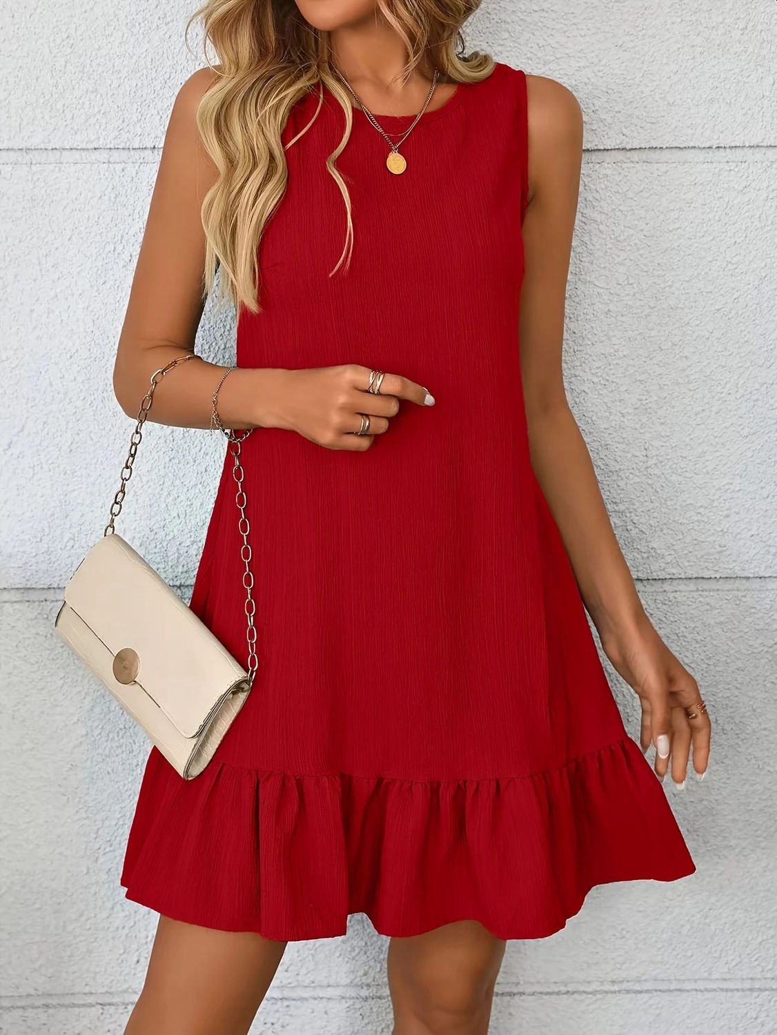 Swing Kleid in Rot Größe XL - TR190782