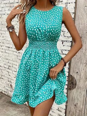 Plus-Size-Kleid Mineralgrün BH1573937