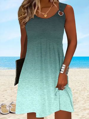 Kleid mit glatter Textur RN835012