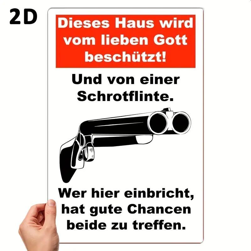 Sprüche-Schilder