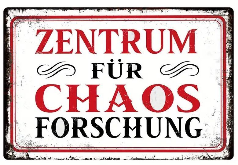 Chaosforschungszentrum Sprücheschild BK17
