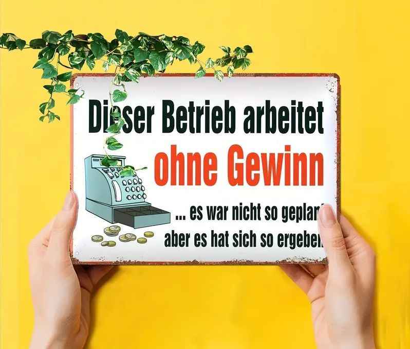 Dieser Betrieb Sprücheschild YY979790