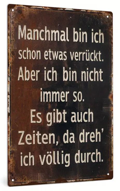 ICH Sprücheschilder