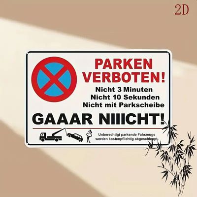 Kein Parken Sprücheschild HV1749916