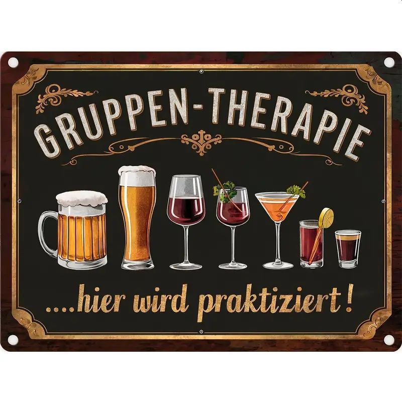 Gruppentherapie  Sprücheschild RL272148
