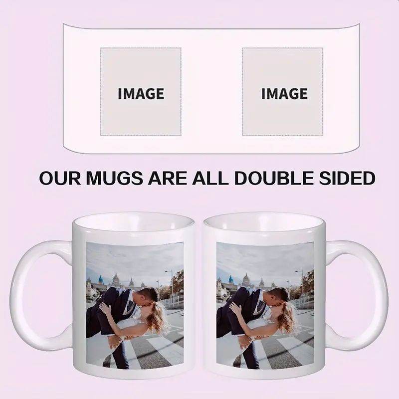 Tasse mit doppelten Foto-Druck 1611145AX