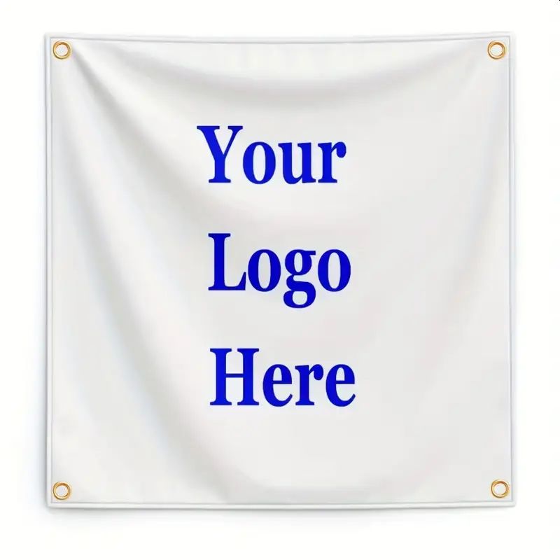Fahnen und Banner mit Foto oder Logo
