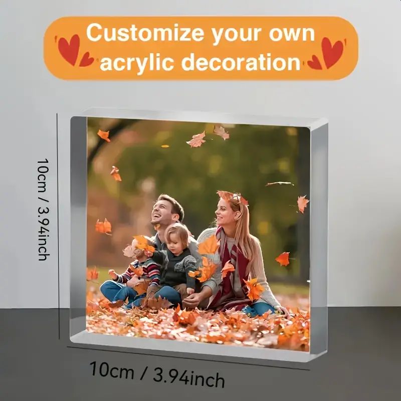 Acryl-3D-Fotodisplay mit deinem Foto oder Logo 374142NR