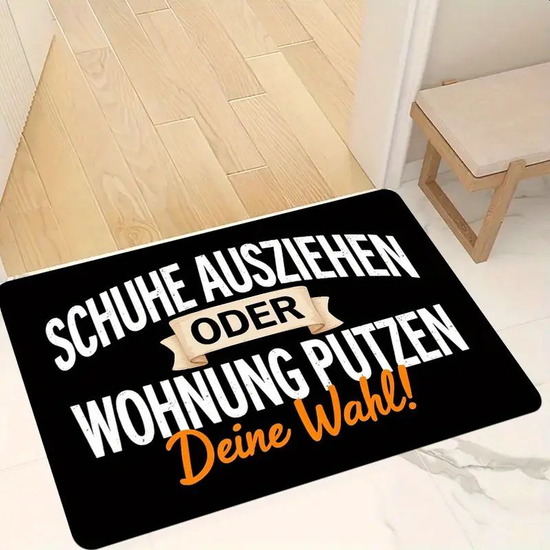 Fußmatte Schuhe ausziehen oder  6092363AE