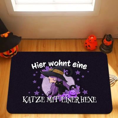 Fußmatte  Katze Hexe 3753983DH