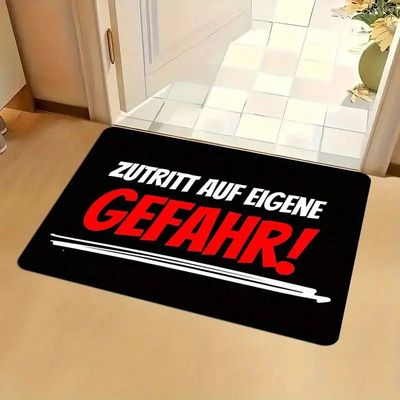 Fußmatte Eigene Gefahr 4228905MC