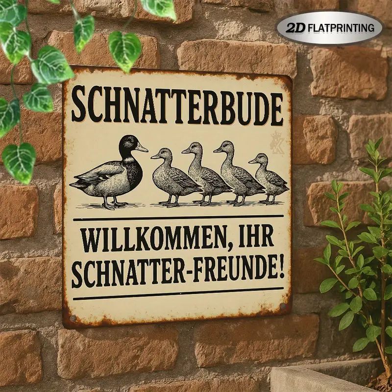 Sprücheschild Schnatterbude 3067762LC