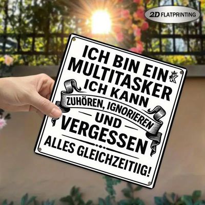 Sprücheschild Multitasker  3078849MX
