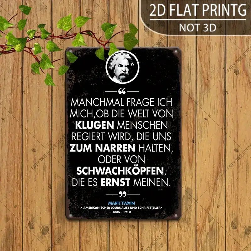 Sprücheschild Welt regiert 1843881NN