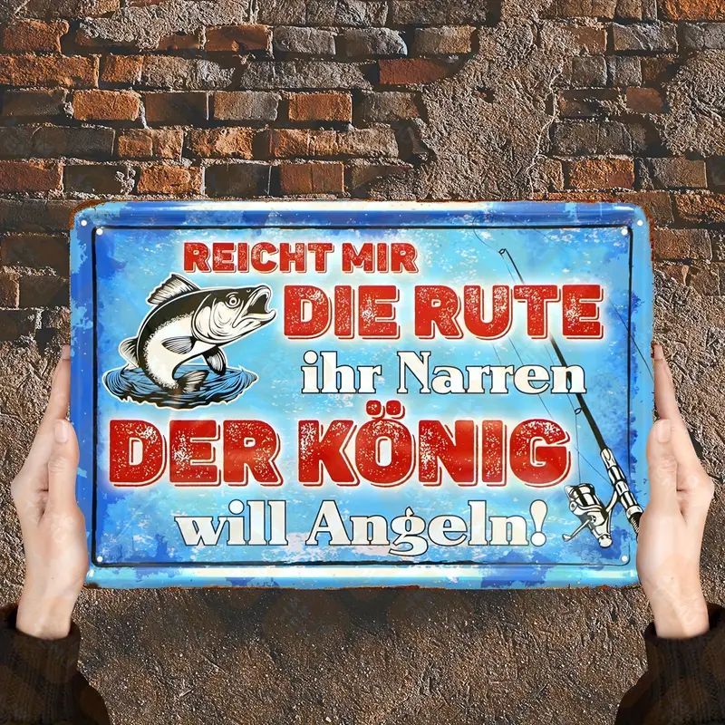 ANGLER Sprücheschilder