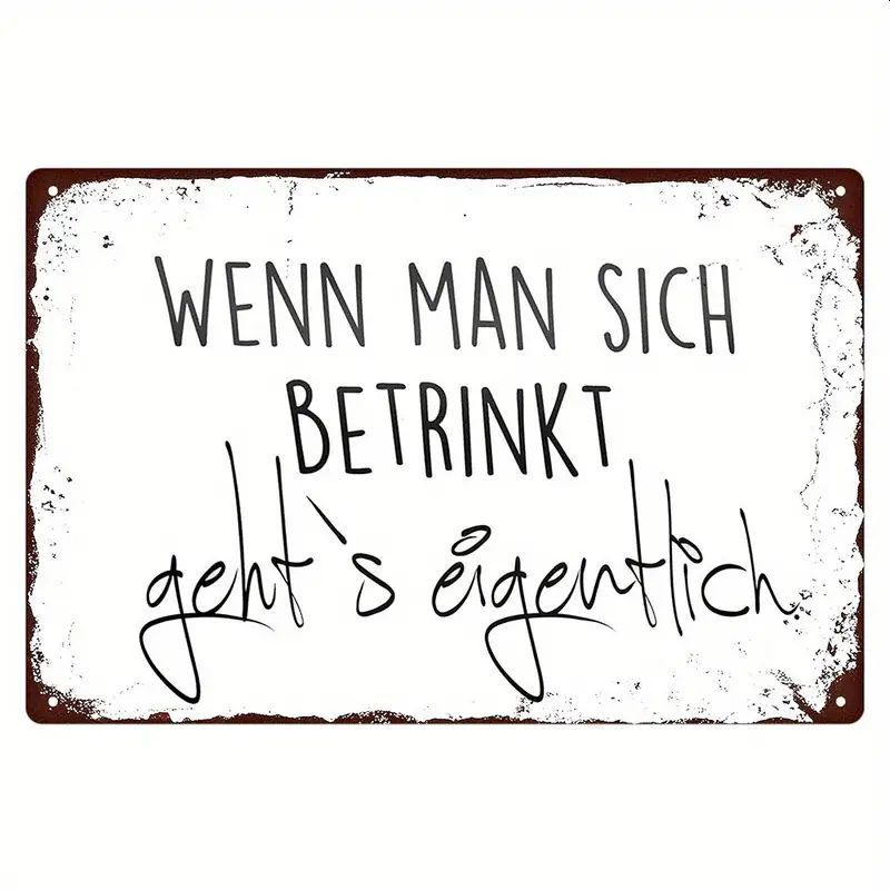 Sprücheschild Wenn man sich 2738000FQ