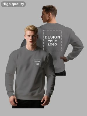 ​​Herren-Sweatshirt mit personalisiertem Brust- und Rückendruck 4963397MT