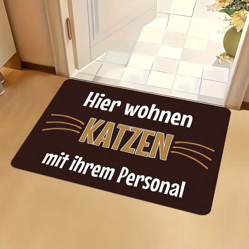 Katzen mit Personal Fußmatte 9482433BB