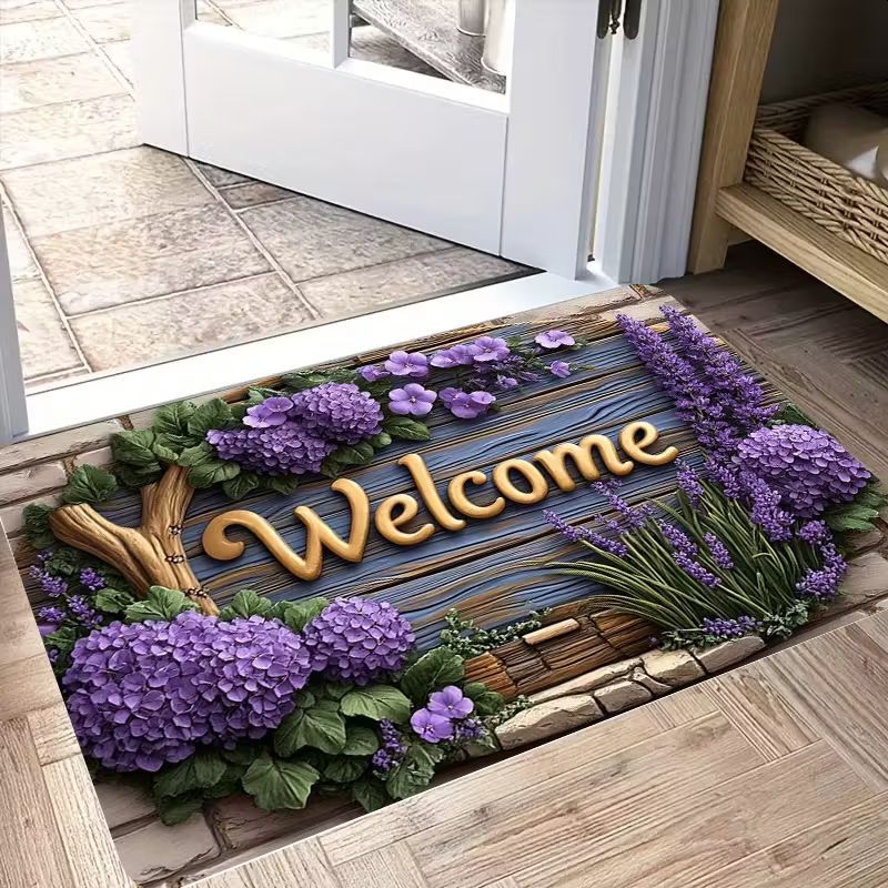 Lavendel Welcome Fußmatte 3284772ET