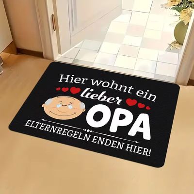 Hier wohnt Opa Fußmatte 9489974DQ