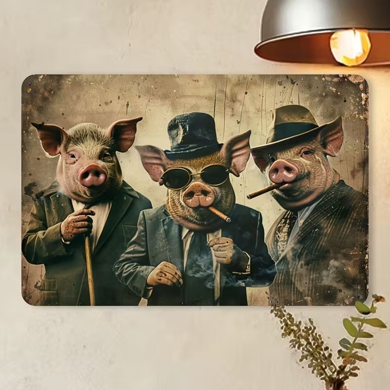 Schweine Sprücheschild 6405404FP Schweine Sprücheschild 6405404FP