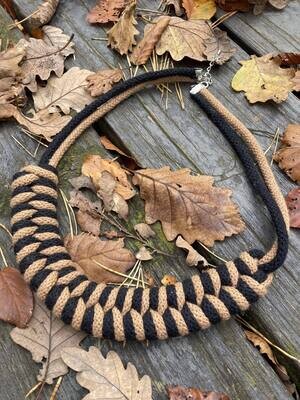 Fahéj- Fekete nyaklánc/ Cinnamon- Black necklace