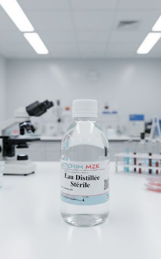 Eau distillée stérile 180 ml