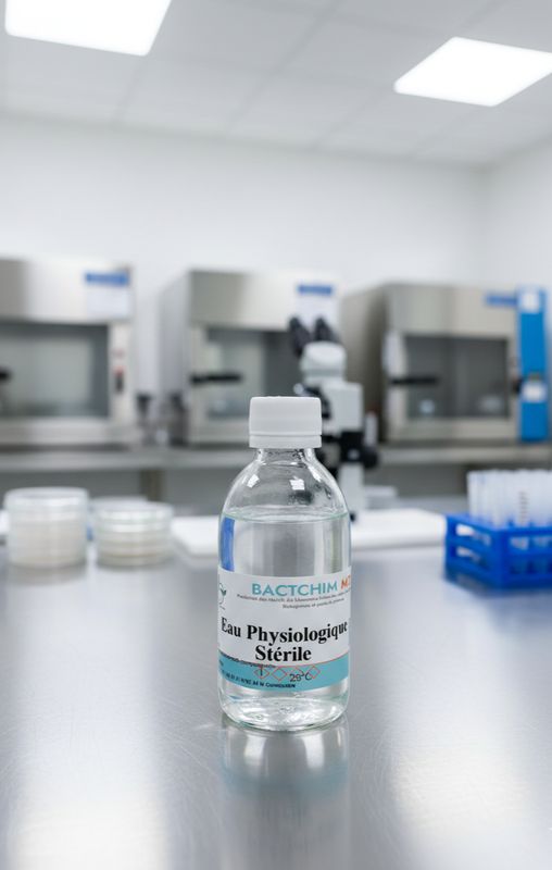 Eau physiologique stérile 180 ml