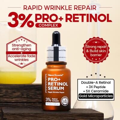 Double A Retinols Face Serum Anti Aging Anti-Wrinkle Fade Fine Lines Firming Moisturizing Whitening Brightening Facial Skin Care