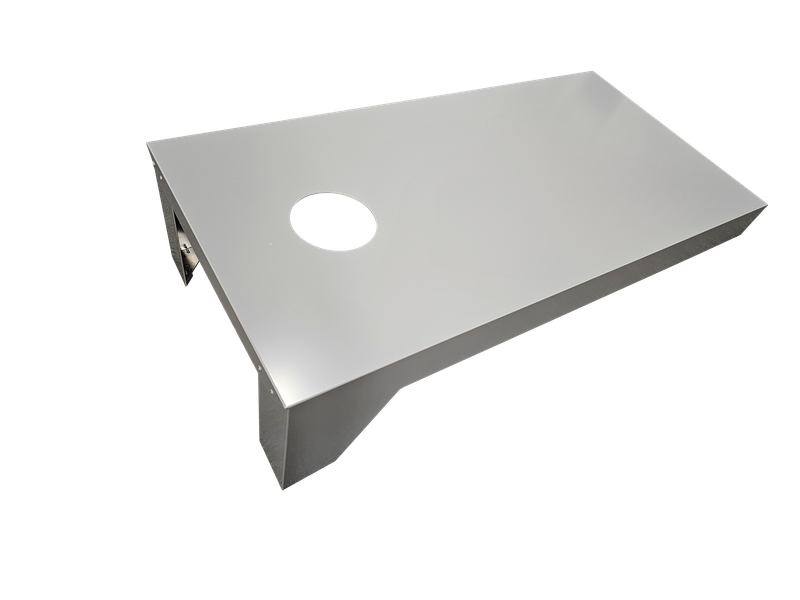 Premium, All-Weather Cornhole Board Set - Silver